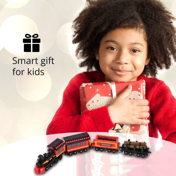 NEW - Train Building Blocks Toy - Includes 650 Pieces - Picture 5 of 5